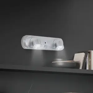 Briloner Applique LED Terya, piles, 6 500 K, à 2 lampes pas cher