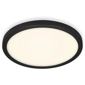 Comparateur de prix : BRILONER Leuchten 3468-415 Plafonnier LED Noir/blanc Ø 40,5 cm 24,5 W ...