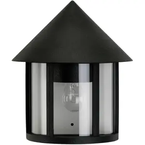 Albert Leuchten Très ancienne applique d'extérieur Vecchio noirVendu parluminaire