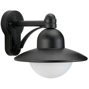 Albert Leuchten Applique murale Yarai de style rustique - noirVendu parluminaire