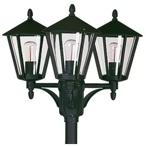 Albert Leuchten Lampadaire rustique 680 noir à 3 lampesVendu parluminaire