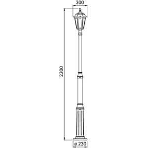 Albert Leuchten Lampadaire tendance 740 marronVendu parluminaire