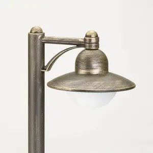 Albert Leuchten Borne lumineuse Carla avec bras, brun/laitonVendu parluminaire