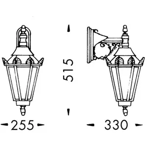 Albert Leuchten Applique d'extérieur style rustique 746 blancVendu parluminaire
