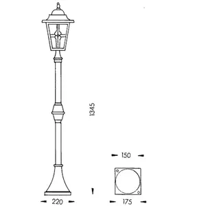 Albert Leuchten Lampadaire Attractif 772 blancVendu parluminaire