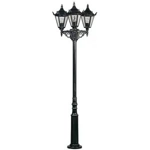Albert Leuchten Lampadaire style rustique 756 noir à 3 lampesVendu parluminaire