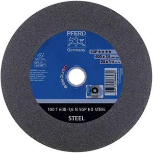PFERD TOOLS 100 T 600-7,6 N SGP HD STEEL/60,0 66397706 Disque à tronçonner 600 mm 5 pc(s) Acier de traitement, acier pas cher