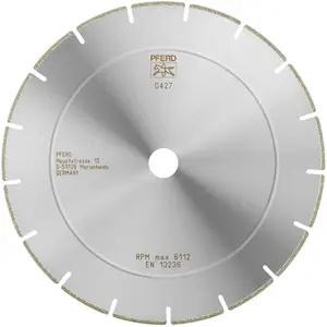 PFERD TOOLS 68425037 D1A1RSS 250-2,5-22,23 D 427 GAS2 Disque à tronçonner diamanté Diamètre 250 mm Ø de perçage 22.23 mm Duroplast, Céramique technique 1 pc(s) pas cher