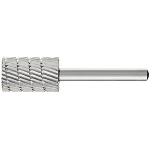 Comparateur de prix : PFERD Fraise sur tige de 6 mm, en acier à coupe rapide, forme cylindr...