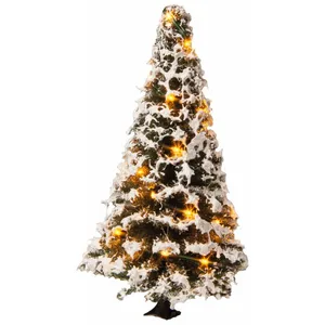 NOCH-22120 Arbre de Noël iluminé avec 20 LEDs enneigé 8 cm pas cher