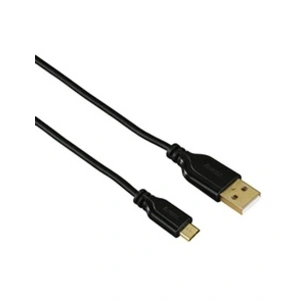 Comparateur de prix : Câble USB Hama - Micro-USB de type B - USB 2.0 - 75 cm - Noir