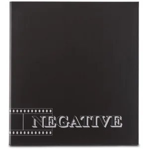 Hama CLASSEUR ''NEGATIVE'' AVEC MéCANISME COMBINé à 4 ANNEAUX, LARG. 39MM, pas cher