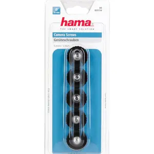 Comparateur de prix : Hama Trépied Camera Screws 11 Mm 1/4 (5 Pcs) 5134