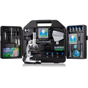 Comparateur de prix : Bresser junior Biotar 300x-1200x Microscope avec Valise