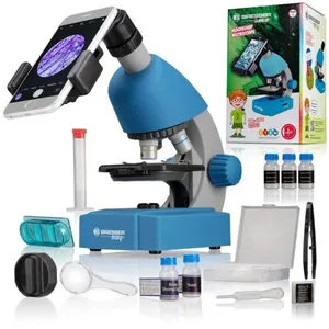 Comparateur de prix : Bresser 40X-640X MICROSCOPE BLUE