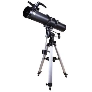 Comparateur de prix : Bresser Optics GALAXIA 114/900 EQ-SKY Réflecteur 675x Noir
