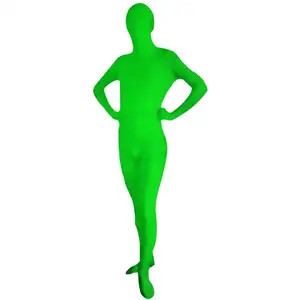 BRESSER Combinaison corporelle vert Chromakey taille XL