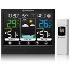 Comparateur de prix : Station météo couleur BRESSER MeteoTemp BF avec écran tactile