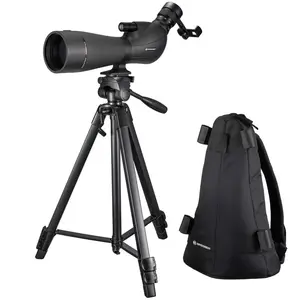 Longue-vue - BRESSER - Spolux 20-60x80 - Étanche - Zoom continu - Support photo smartphone pas cher