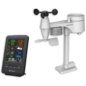 Comparateur de prix : Bresser station météo beaufort 5-en-1 12 x 19 cm noir