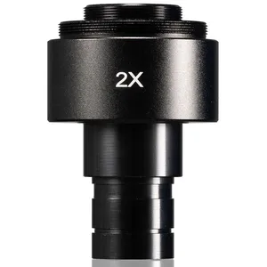 Adaptateur de caméra Bresser SLR 2x T2 pour microscopes de 23,2 mm pas cher