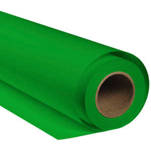 Bresser Fond de Studio Papier sur rouleau 1,69 x 11m Vert Chromakey