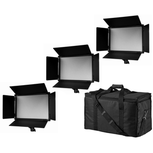Bresser Kit 3 Panneau Bi-Color LED SH-600A