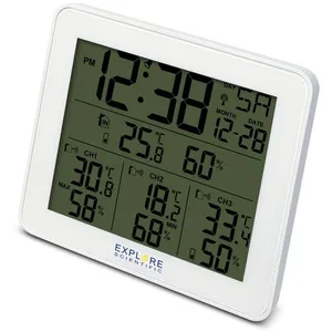 Comparateur de prix : Station-météo Explore Scientific Thermo Hygromètre WSH4003 Blanc