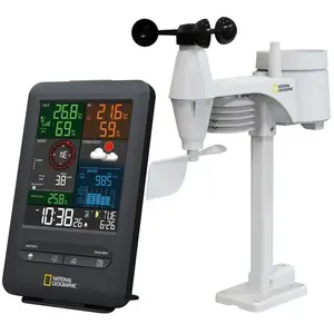 Comparateur de prix : National Geographic station météo 5-en-1 noir/blanc 3-pièces