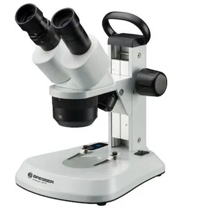 Comparateur de prix : Bresser microscope Analyth STR 10-40x aluminium blanc/noir
