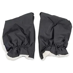 hauck Protège-Mains pour Poussette Coupe-Vent et Imperméable Protection Anti Gel - Gris