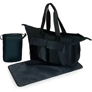 Hauck Sac à langer Care Me Charcoal