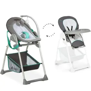 Comparateur de prix : HAUCK Chaise Haute évolutive 2 en 1 Sit'N Relax - hearts