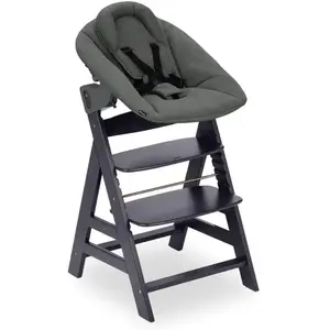 Comparateur de prix : Chaise haute avec siège nouveau-né Alpha Newborn Set Plus GRIS Hauck