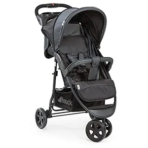 Comparateur de prix : HAUCK Citi Neo II Poussette Citadine Shopper - Caviar Stone - 3 roues