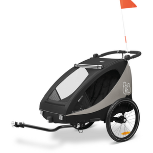 Hauck Remorque vélo duo Dryk Plus NoirVendu paramazon
