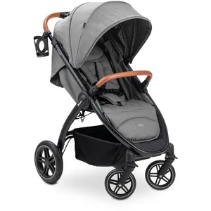 Hauck - H-14861-EN-000-S00 - Poussette Uptown Mélange Noir Gris pas cher