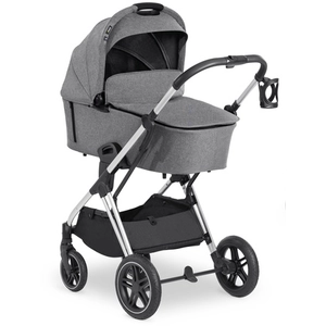 Hauck Poussette Shopping Vision X Set Argent Melange Gris