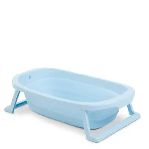 Hauck Baignoire Pliable Wash N Fold M Bleu pas cher