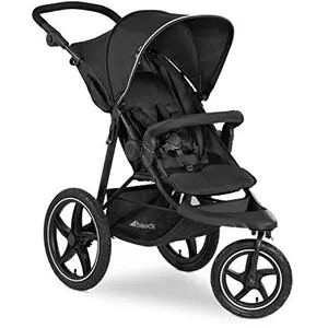 Comparateur de prix : HAUCK Buggy Poussette - Noir - 3 roues Runner 2