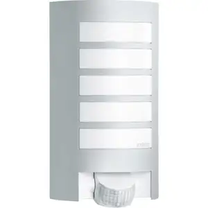 Comparateur de prix : Lampe extérieure avec détecteur STEINEL L 12 S 60W E27 Argent