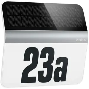 STEINEL Applique extérieure lampe solaire Xsolar LH-N avec numéro de m...