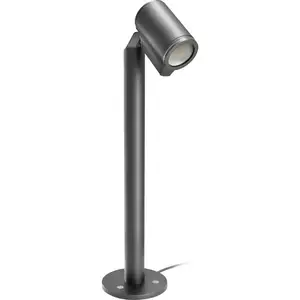 Steinel Borne LED extérieur Spot Way, GU10, Orientable 90°, Potelet po...