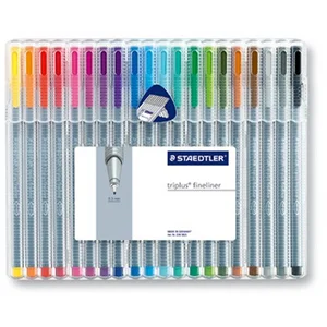 Comparateur de prix : STAEDTLER Fineliner triplus, couleurs assorties 