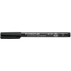 Comparateur de prix : STAEDTLER Lot de 10 Marqueurs permanent "Lumocolor 313S" Pte Fine 0,4 mm Noir