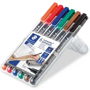 Comparateur de prix : STAEDTLER Marqueur permanent 313S Lumocolor, étui de 6