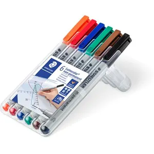 Comparateur de prix : STAEDTLER Marqueur non permanent 311S Lumocolor, étui de 6