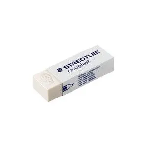 Comparateur de prix : STAEDTLER - Gomme en plastique Rasoplast 526 B 20, blanc