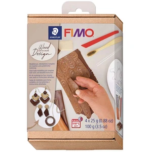 Comparateur de prix : Coffret Fimo - FIMO - 8025 HTC1 - Effet Bois - Marron - Pour Enfants à partir de 3 ans