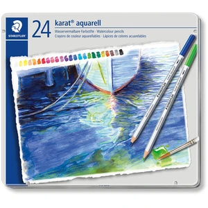Staedtler Crayon de couleur aquarellable karat assorti - x24